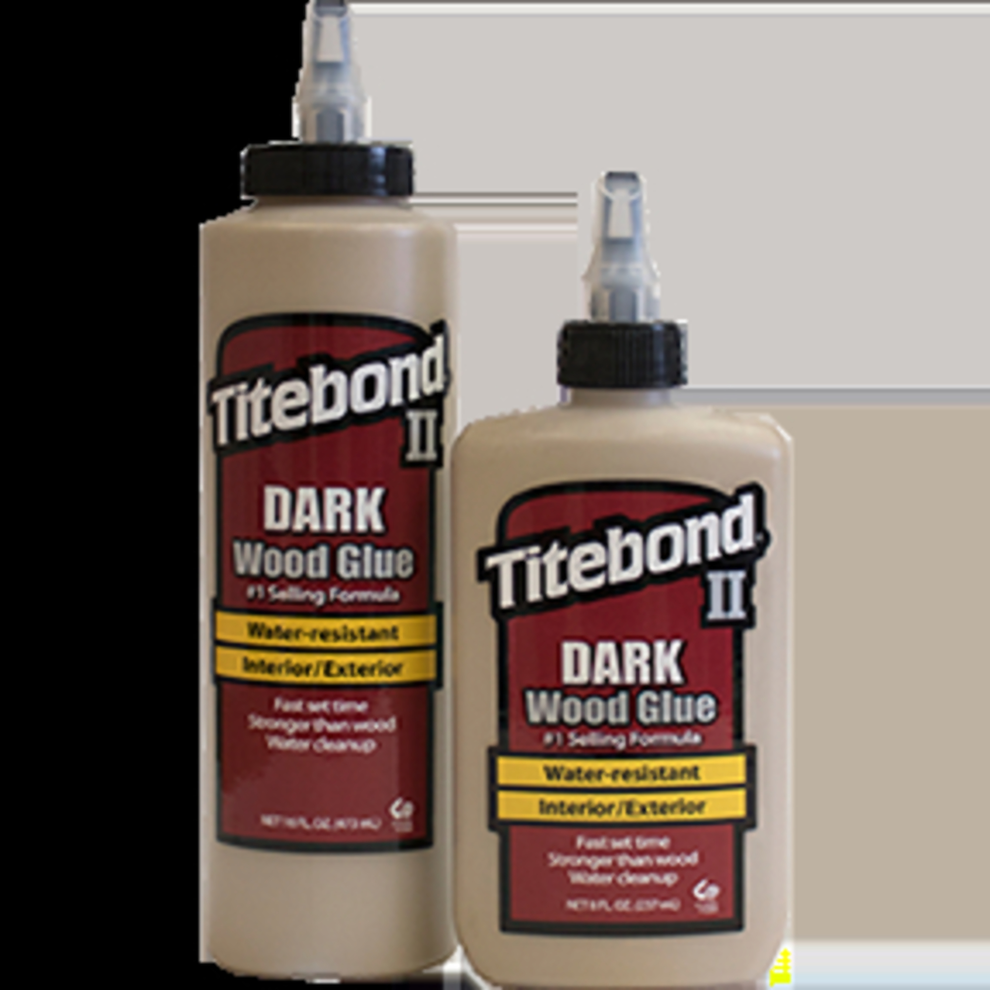 Titebond II 3704 Dark Wood Glue, 16 Oz. Bottle, 12PK